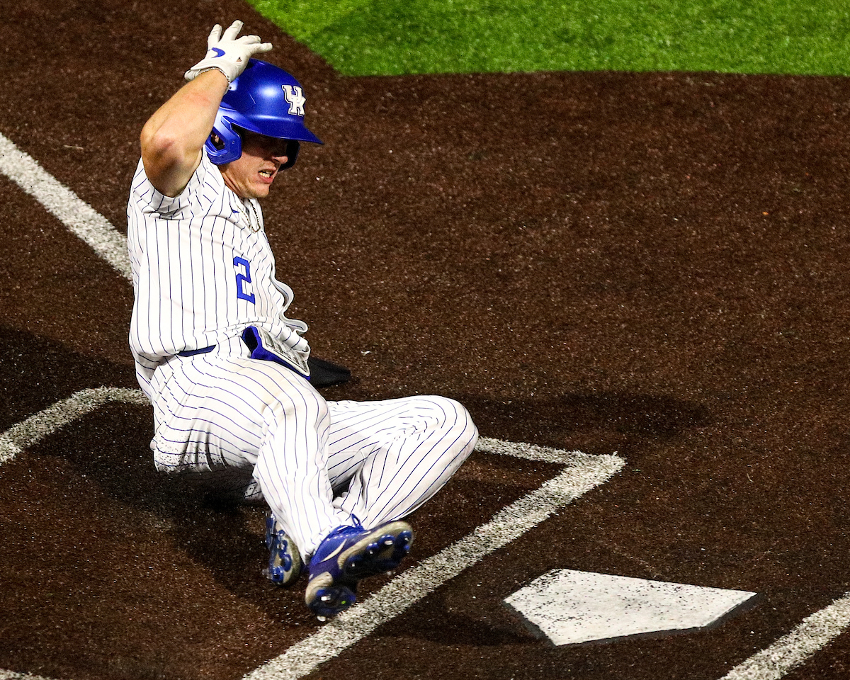 Austin Schultz.

Kentucky beats Florida 7-5. 

Photo by Eddie Justice | UK Athletics