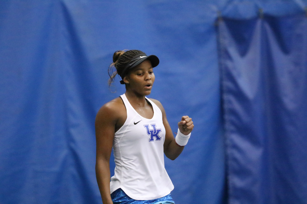 UK Women's Tennis in action against NC State on Saturday, January 27, 2018 at the Hilary J. Boone Tennis Center in Lexington, Ky.

Photos by Noah J. Richter | UK Athletics