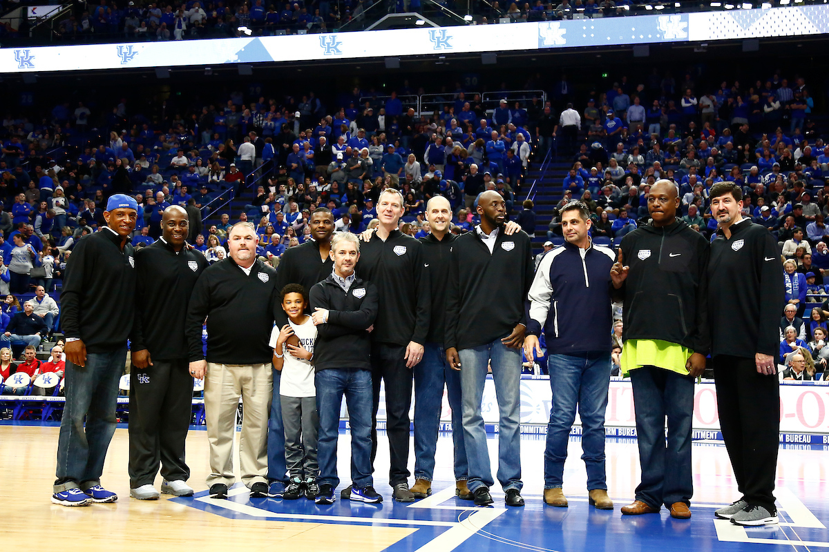 1993 team.

Kentucky beat Utah 88-61 on Saturday, December 15, 2018, in Lexington's Rupp Arena.

Photo by Chet White | UK Athletics