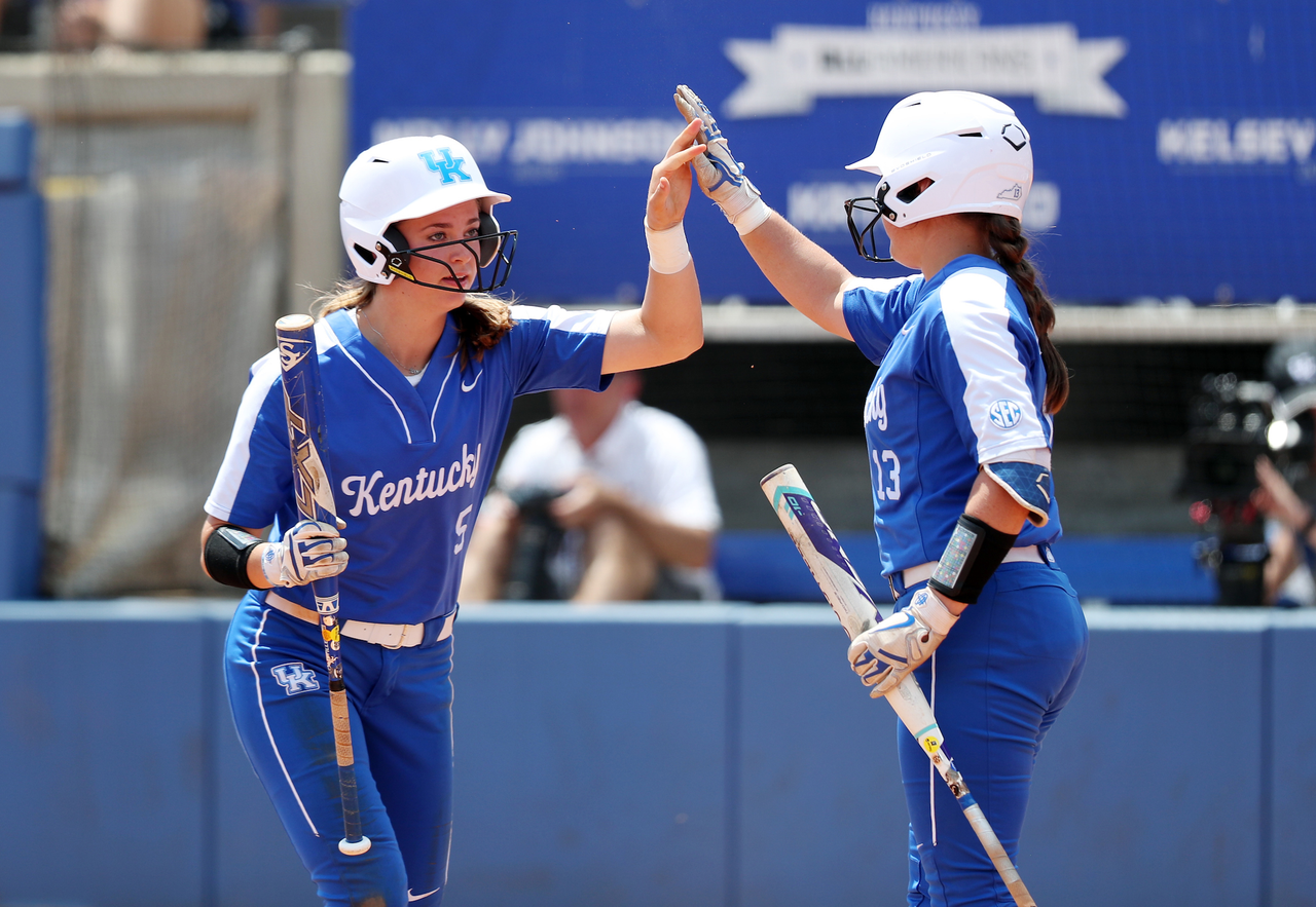Tatum Spangler

Softball beat Virginia Tech 8-1 in the second game of the NCAA Regional Tournament.

Photo by Britney Howard | UK Athletics