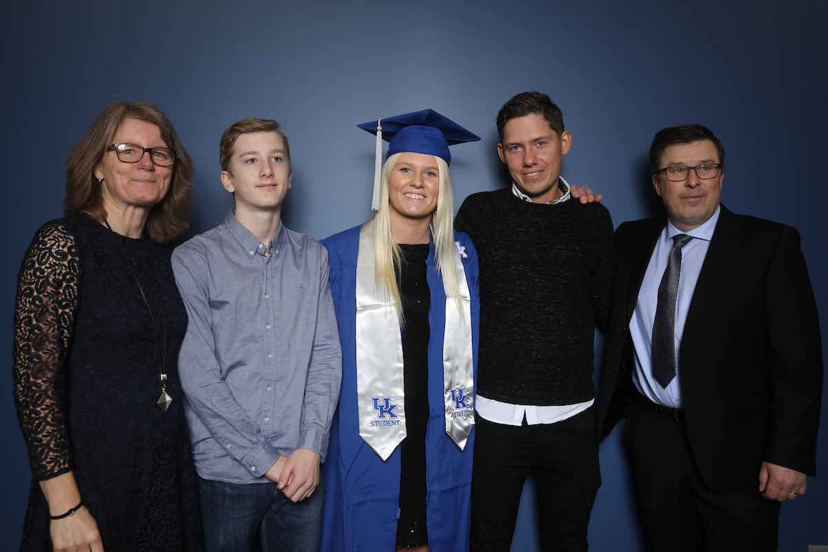 CATS Dec 2018 Graduation. 

Photo by Quinn Foster | UK Athletics