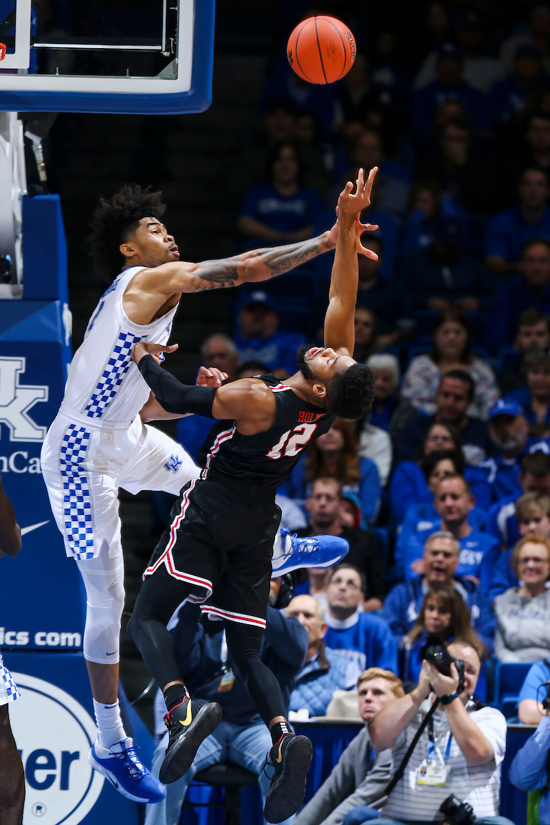 Nick Richards.

Kentucky beat Lamar 81-56.

Photo by Chet White | UK Athletics