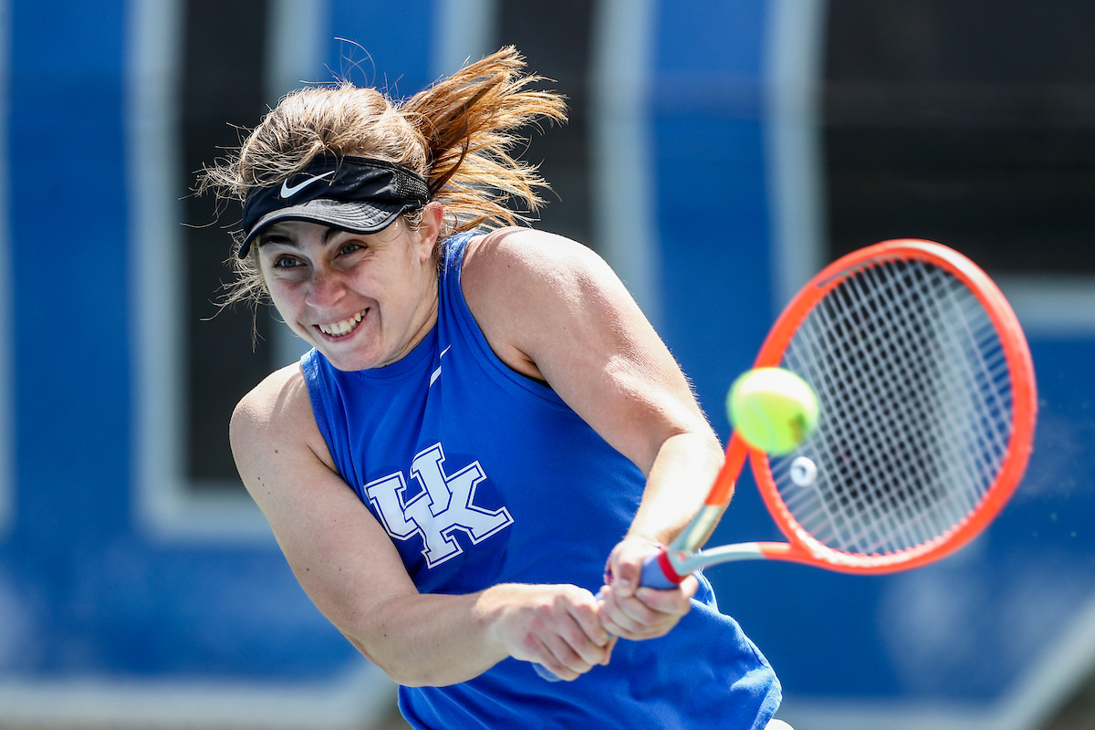 Flor Urrutia.

Kentucky loses to South Carolina 4-2.

Photos by Chet White | UK Athletics