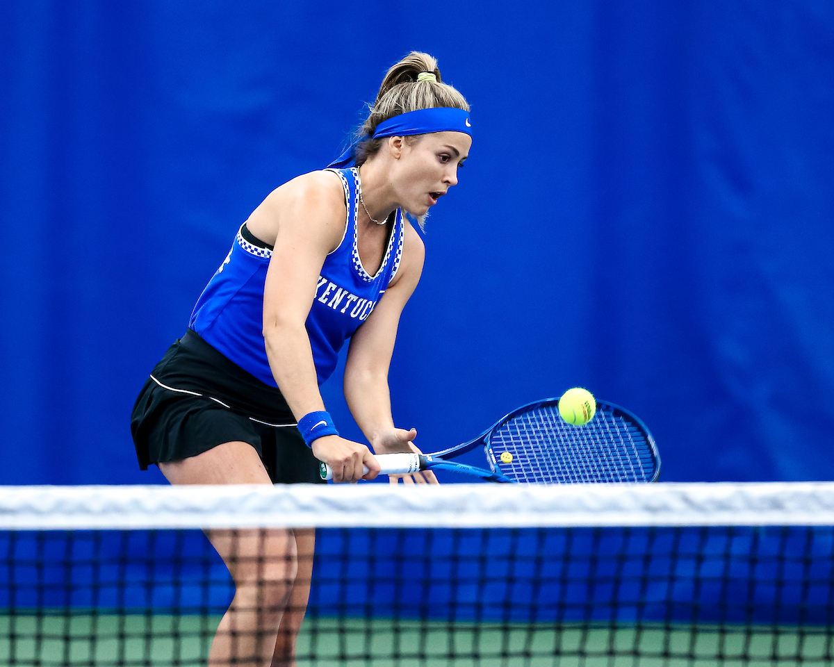 Carla Girbau.

Kentucky falls to Florida 4-2.

Photo by Eddie Justice | UK Athletics