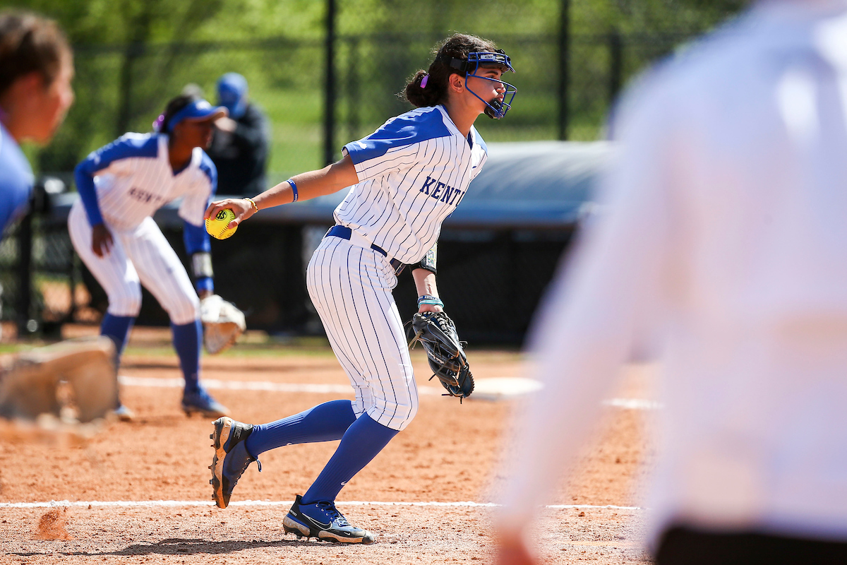 Alexia Lacatena.

Kentucky defeats Mississippi State 9-5.

Photo by Sarah Caputi | UK Athletics