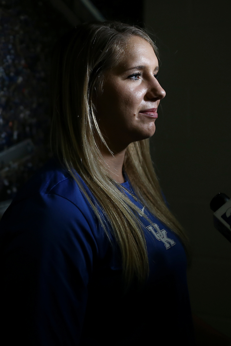 Autumn Humes. 

UK Softball Baseball Media Day.


Photo by Isaac Janssen | UK Athletics