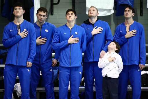 The UK men's and women's swim and drive teams beat Louisville on Senior Day at the Lancaster Aquatic Center on Saturday, January 26, 2019.

Photo by Elliott Hess | UK Athletics