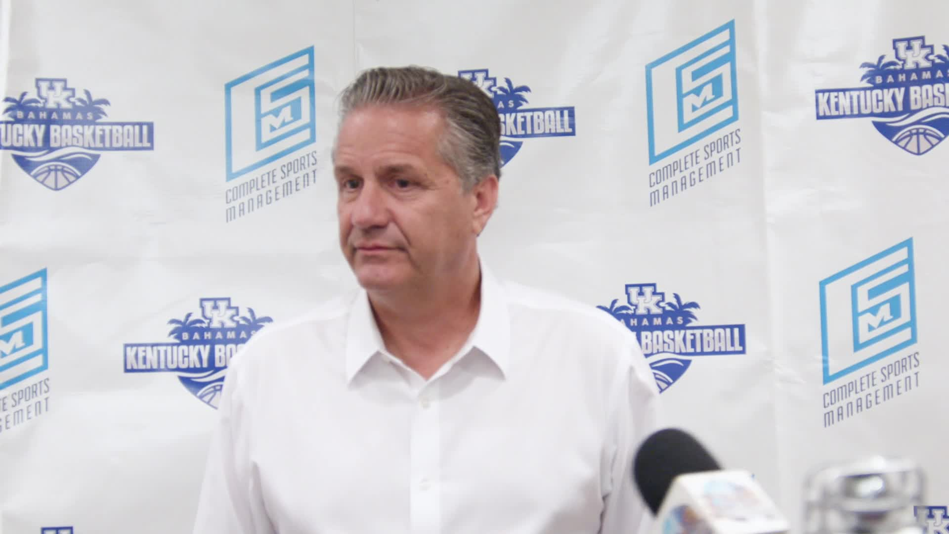 MBB: Calipari Post Bahamas Game 1