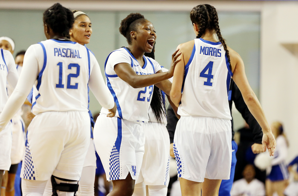 Kameron Roach

UK women's basketball beats Morehead State. 

Photo by Britney Howard  | UK Athletics
