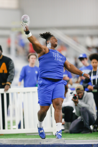 Charles Lenford Jr.


The Kentucky Track and Field team hosts the Rod McCravy meet.

Photo by Isaac Janssen | UK Athletics