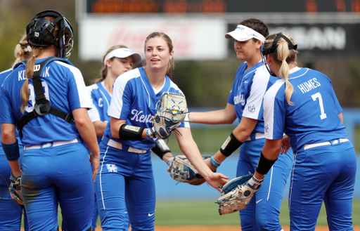 The softball team falls to Ole Miss in a double Header on Saturday, April 6, 2019. 

Photo by Britney Howard | UK Athletics