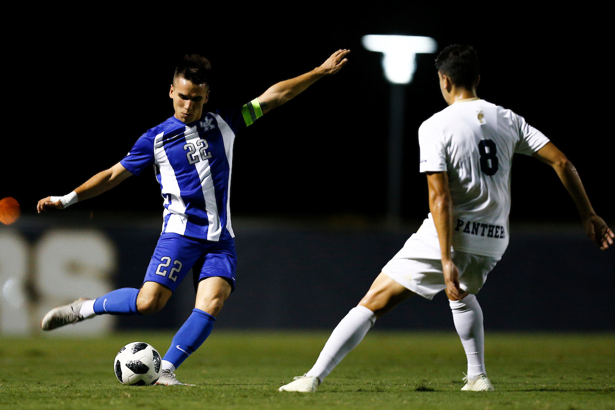 Tanner Hummel.

Men's Soccer falls to Florida International 3-2.

Photo by Michael Reaves | UK Athletics