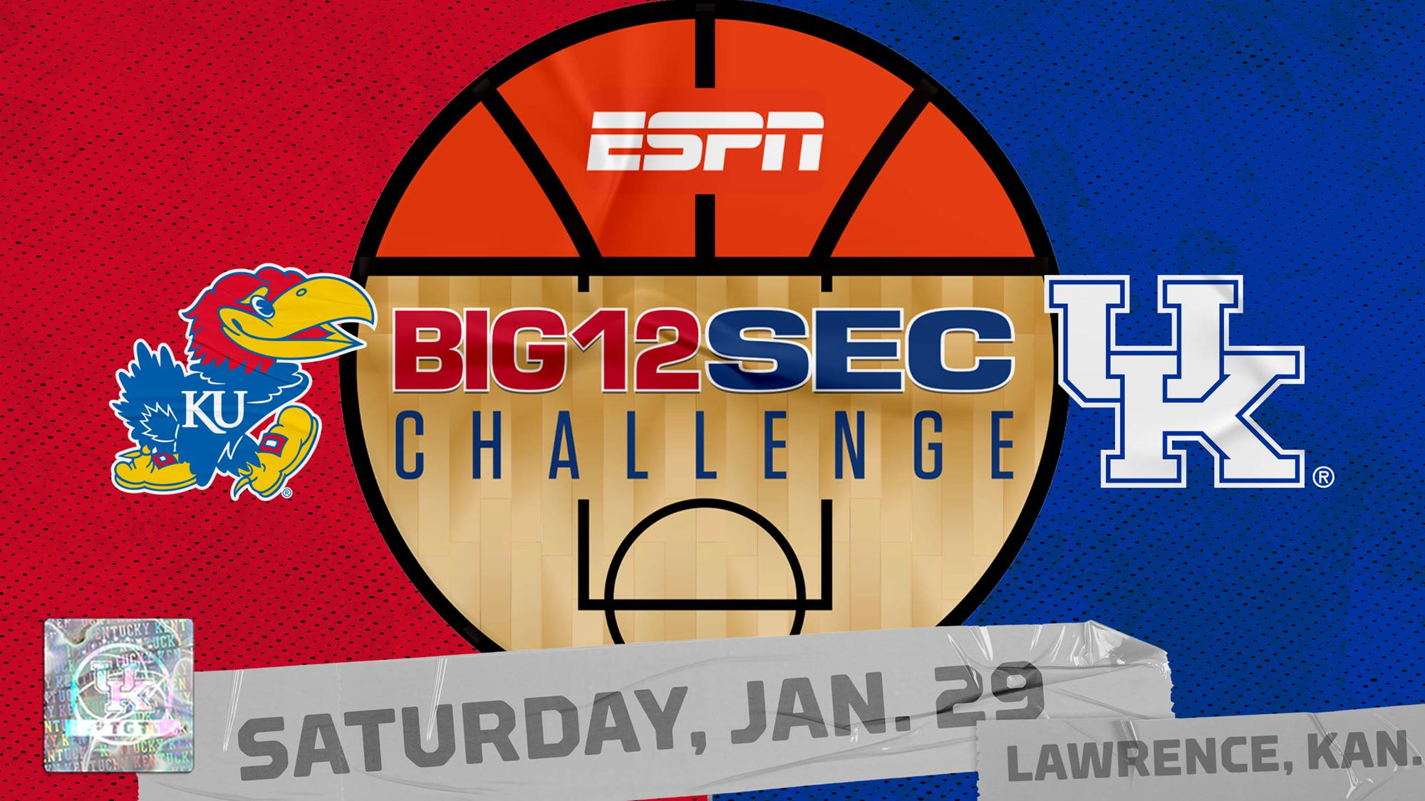 UK Men’s Basketball Draws Kansas for Big 12/SEC Challenge