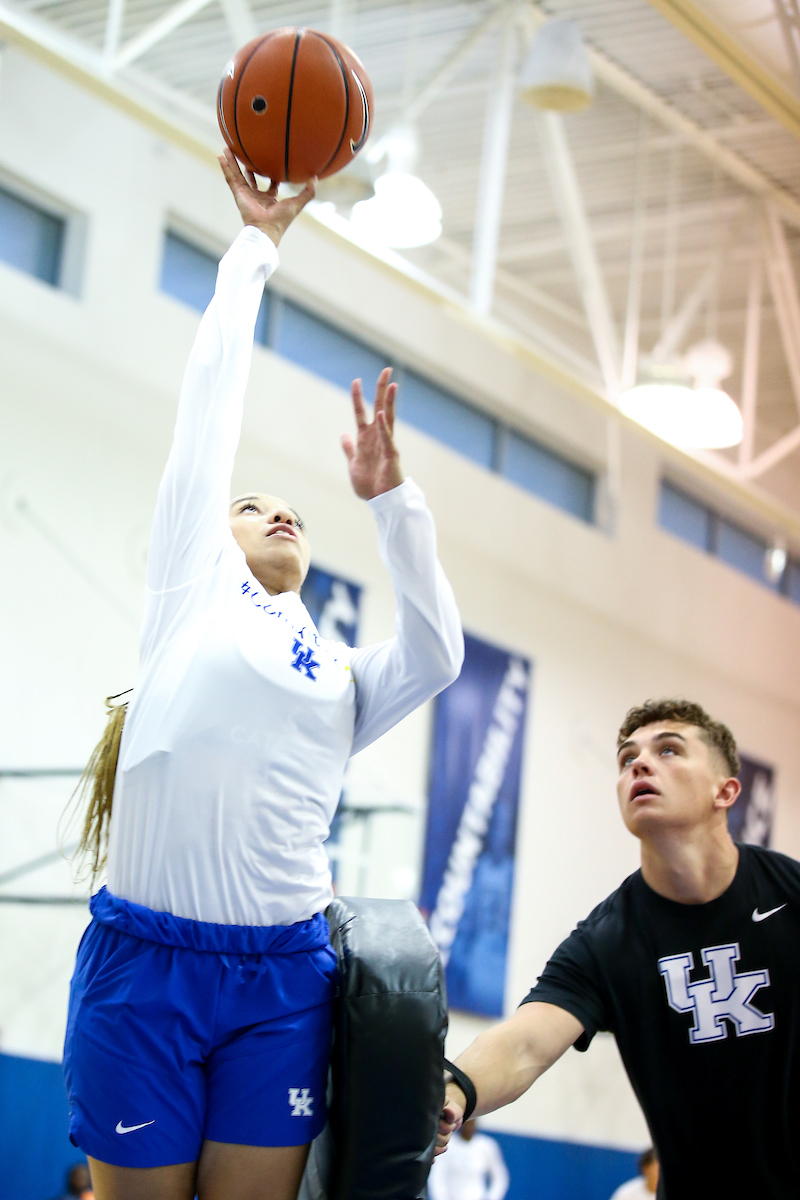 Jada Walker. 

WBB Practice.

Photo by Eddie Justice | UK Athletics