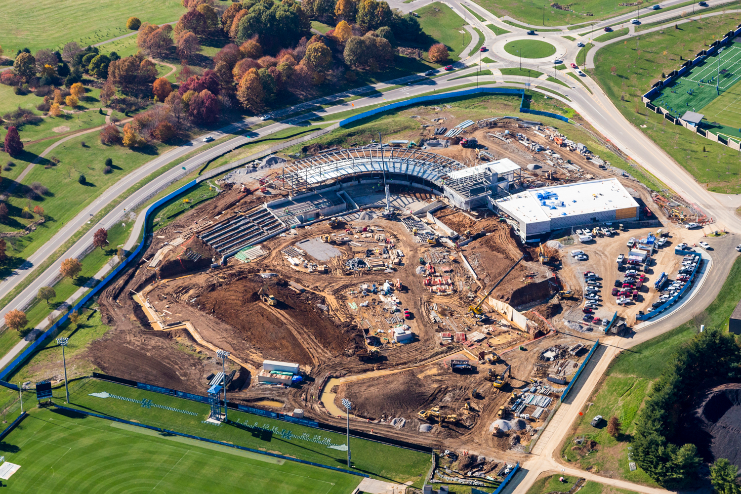 New Baseball Stadium Construction Gallery