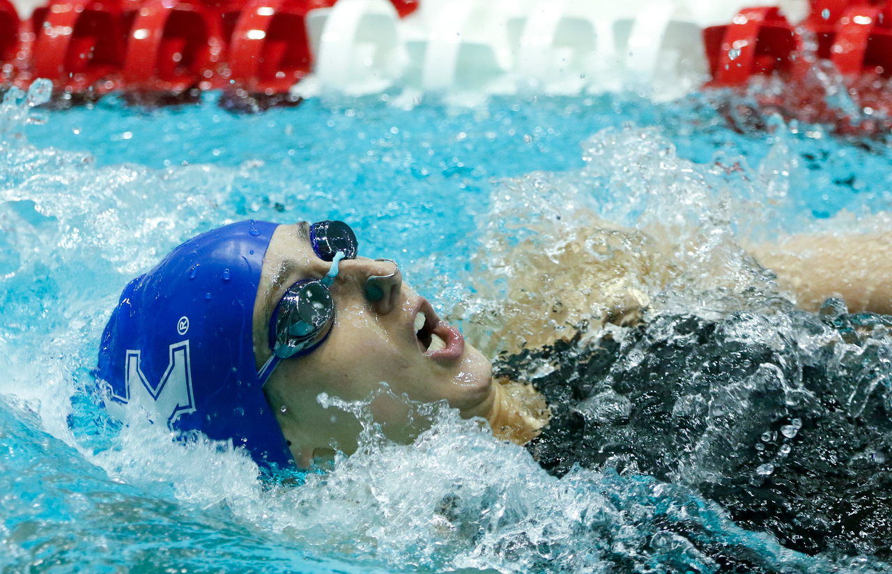 Photos from the afternoon portion of the final day of the 2019 SEC Swimming and Diving Championships in the Gabrielsen Natatorium at the University of Georgia in Athens, Ga., on Saturday, Feb. 23, 2019. (Casey Sykes)