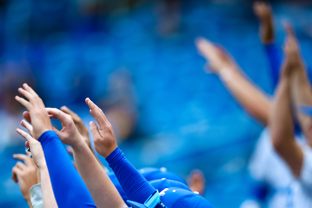 Hands.

Kentucky beats Bellarmine 10-1.

Photo by Eddie Justice | UK Athletics