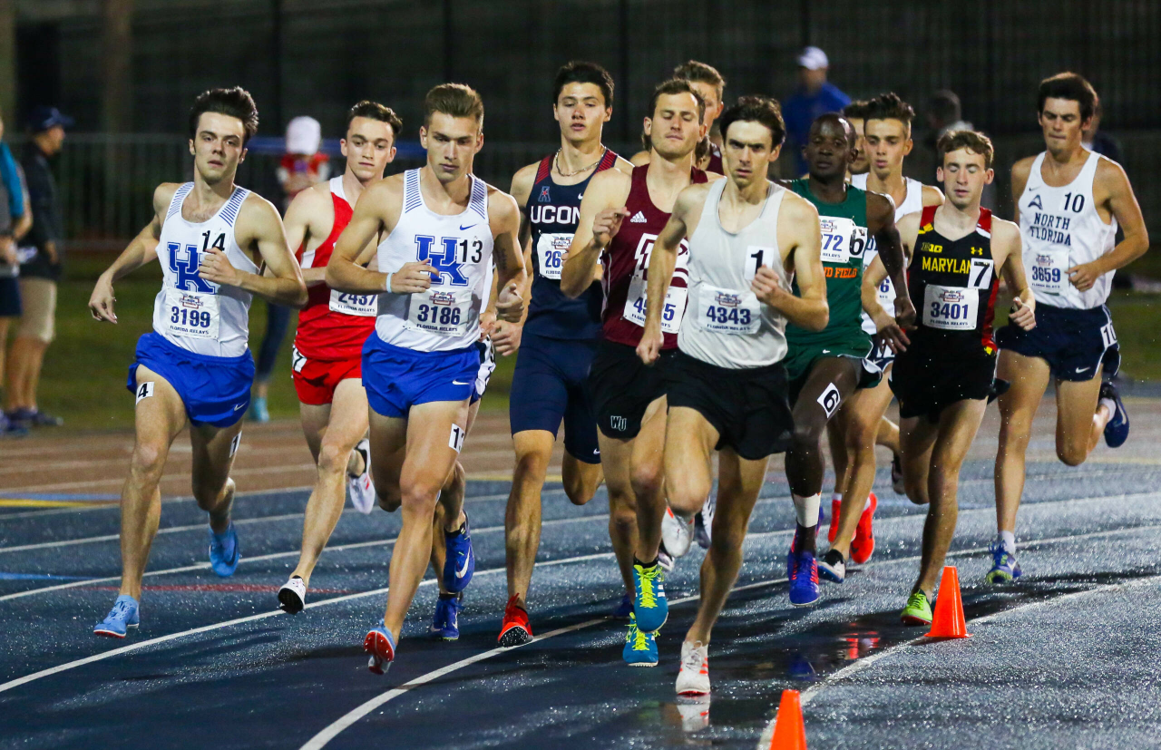 The Kentucky Wildcats compete in the Florida Relays on Friday, March 30, 2018 in Gainesville, Fla. (Photo by Matt Stamey)  