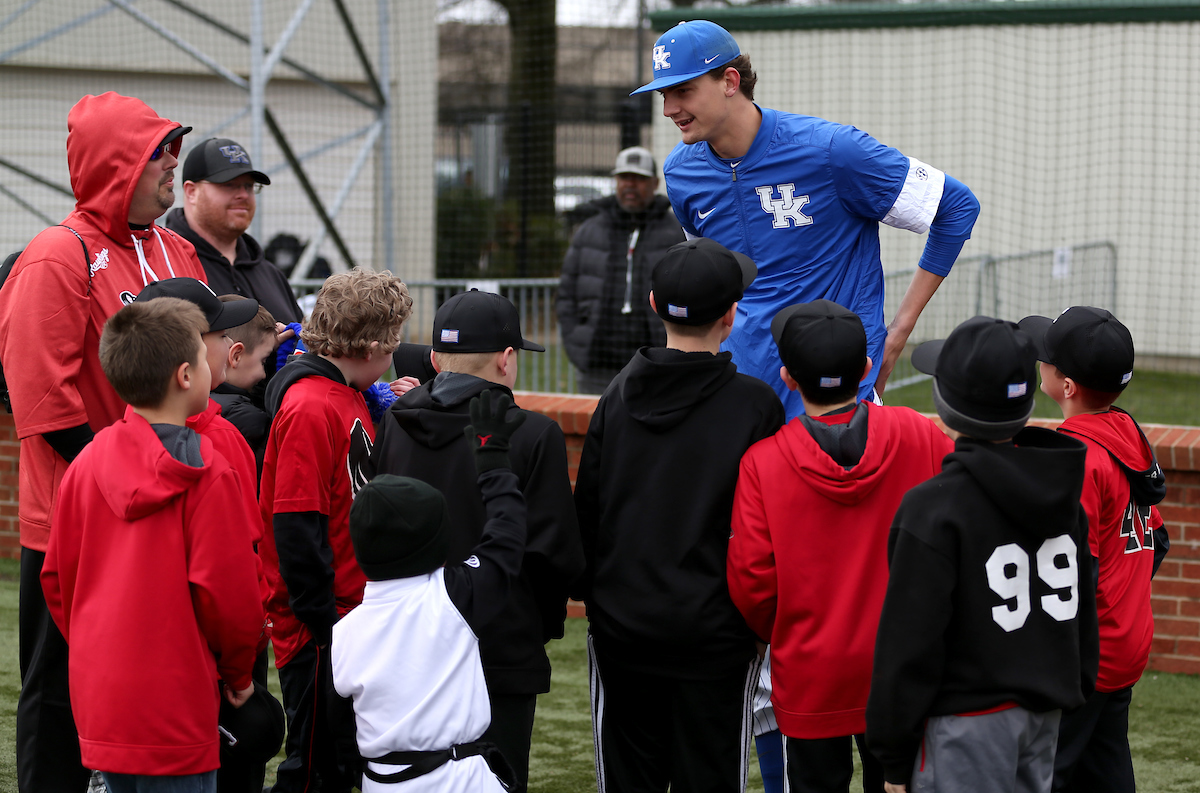 Sean Hjelle

The University of Kentucky baseball team beat Texas Tech 11-6 on Saturday, March 10, 2018, in Lexington?s Cliff Hagan Stadium.

Barry Westerman | UK Athletics