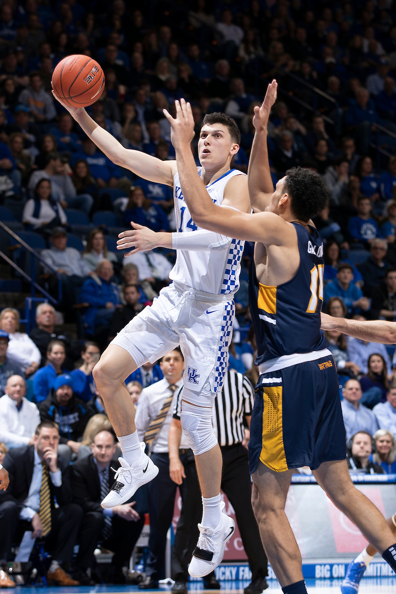 Tyler Herro.

Kentucky men's basketball beat UNCG 78-61 on Saturday in Rupp Arena.

Photo by Chet White | UK Athletics