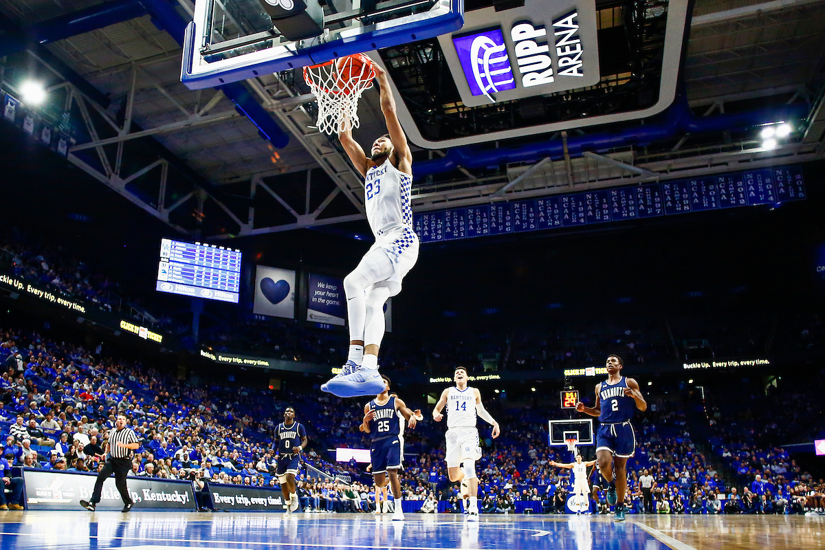 EJ Montgomery.

Kentucky beats Monmouth at Rupp Arena 90-44.

Photo by Chet White | UK Athletics