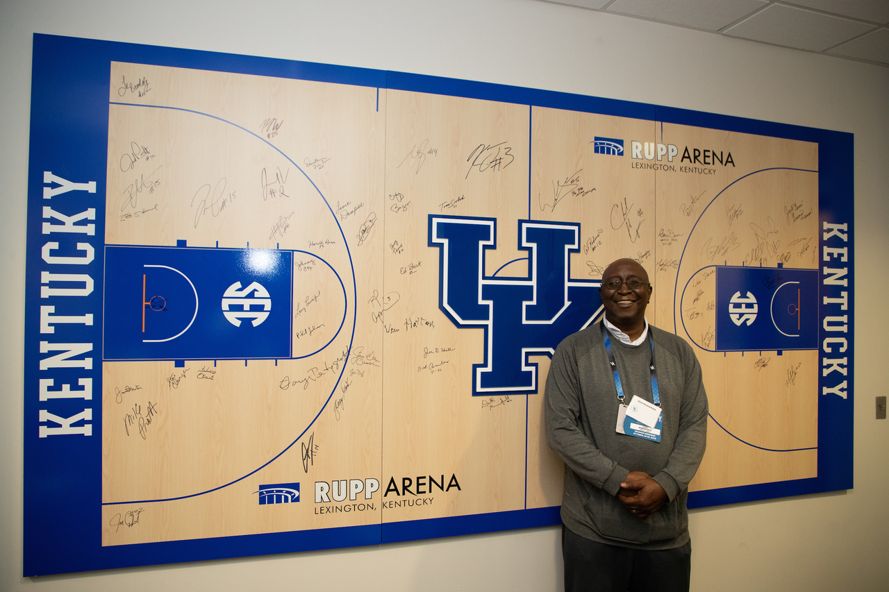 Dirk Minniefield

Men's Basketball Reunion Weekend.  Photo by Mark Mahan