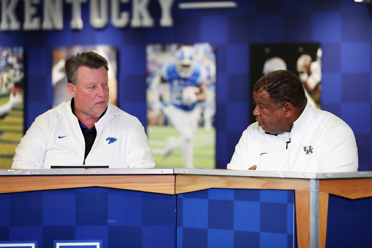 Vince Marrow

Football National Signing Day. 

Photo by Britney Howard  | UK Athletics