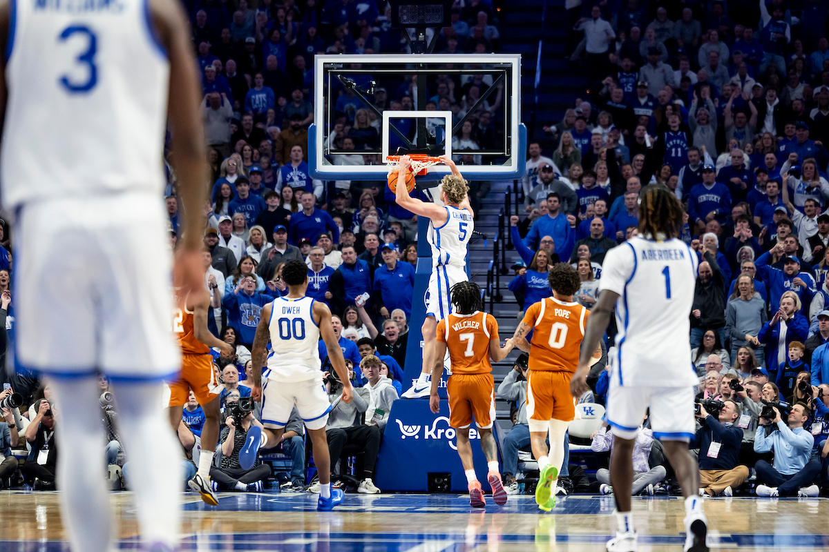 Kentucky-Texas Men's Basketball Photo Gallery
