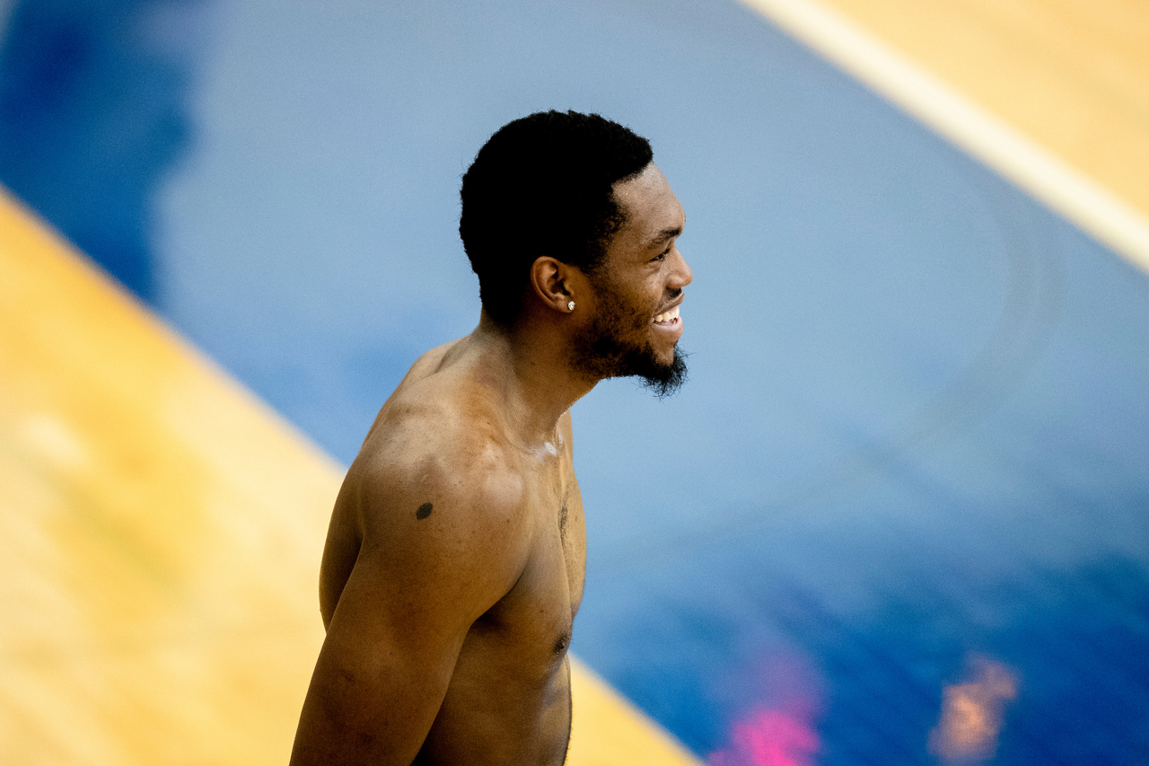 Keion Brooks Jr.

Kentucky menâ??s basketball workouts.

Photo by Chet White | UK Athletics