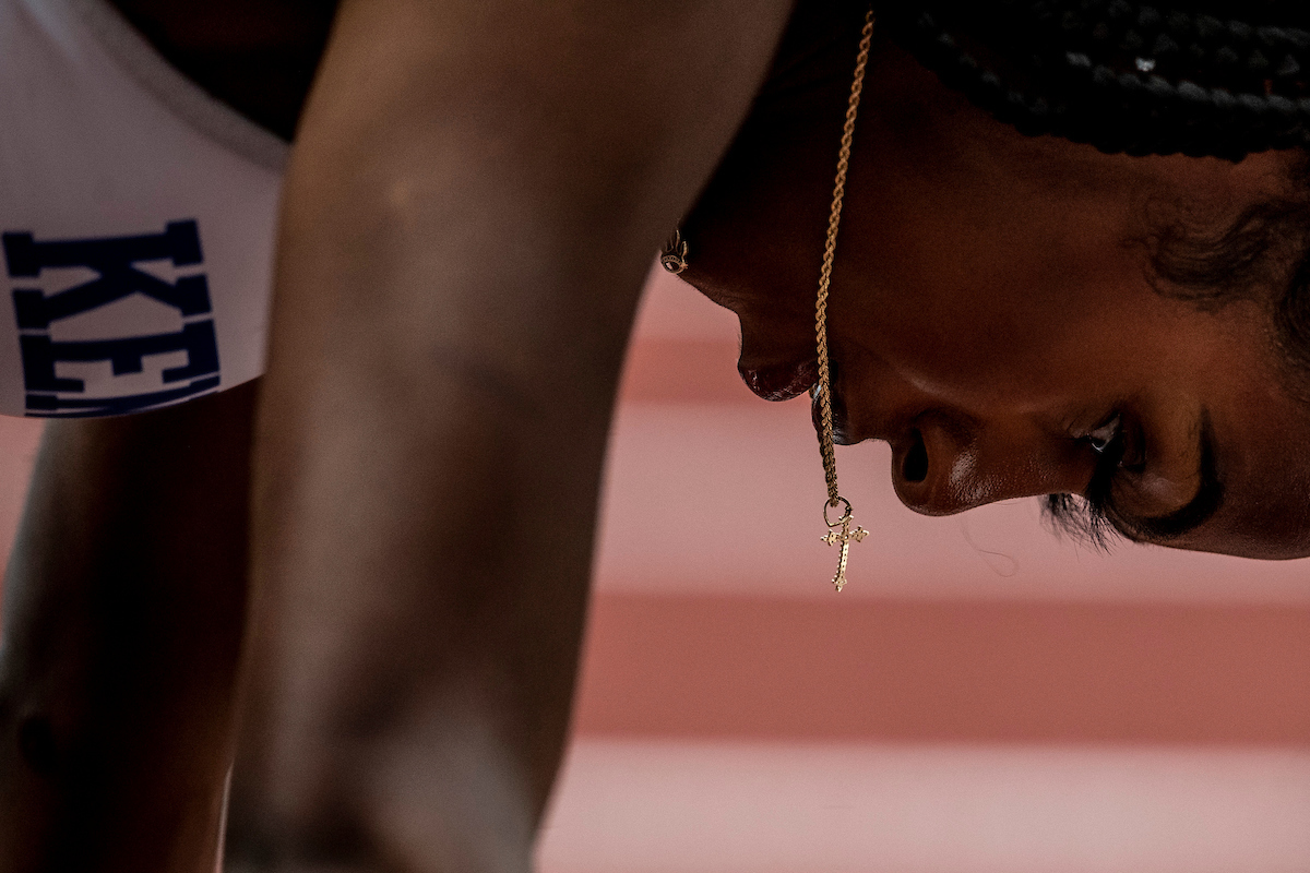 Alexis Holmes.

Day two. NCAA Track and Field Outdoor Championships.

Photo by Chet White | UK Athletics