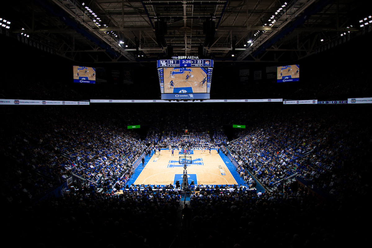 Rupp Arena.

Kentucky beat Tennessee State 77-62.

Photo by Chet White | UK Athletics