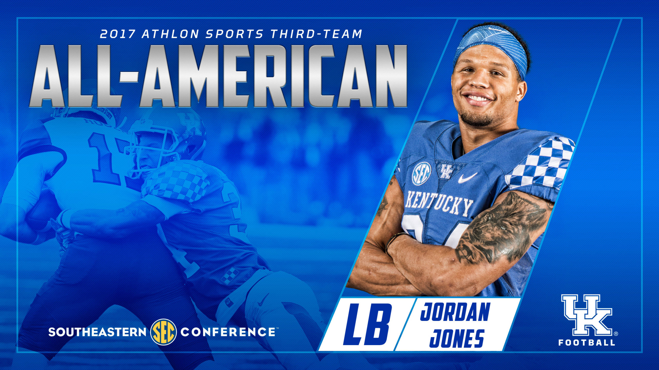 UK’s Jordan Jones Named Athlon Sports Third-Team All-American