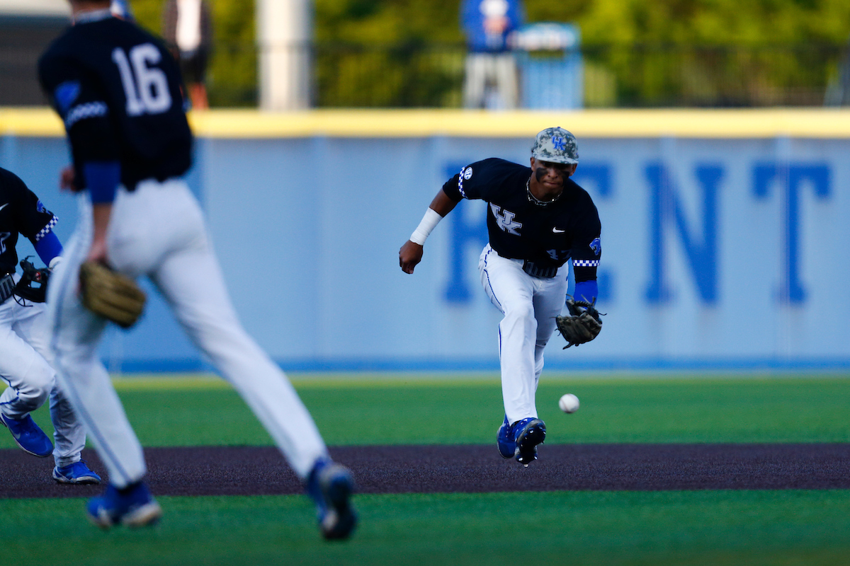 Ryan Ritter. 

Kentucky falls South Carolina,12-6. 

Photo By Barry Westerman | UK Athletics