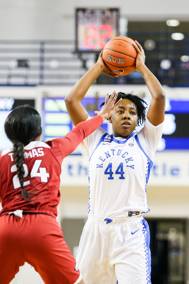 Dre’Una Edwards

Kentucky beats Arkansas 75-64.

Photo by Hannah Phillips | UK Athletics