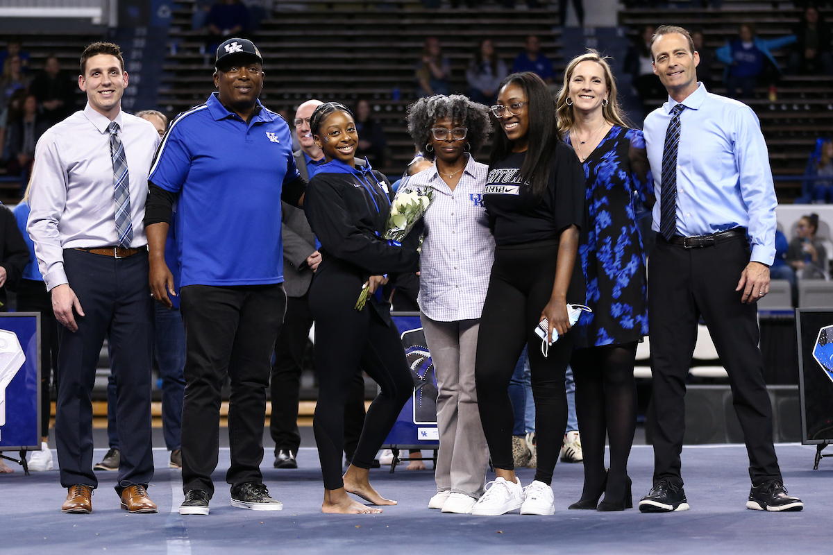 Cally Nixon.

Kentucky defeats Michigan State on Senior night.

Photo by Tommy Quarles | UK Athletics