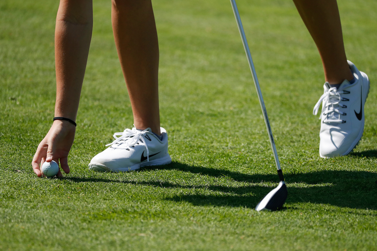 Women's golf practice.

Photo by Chet White | UK Athletics