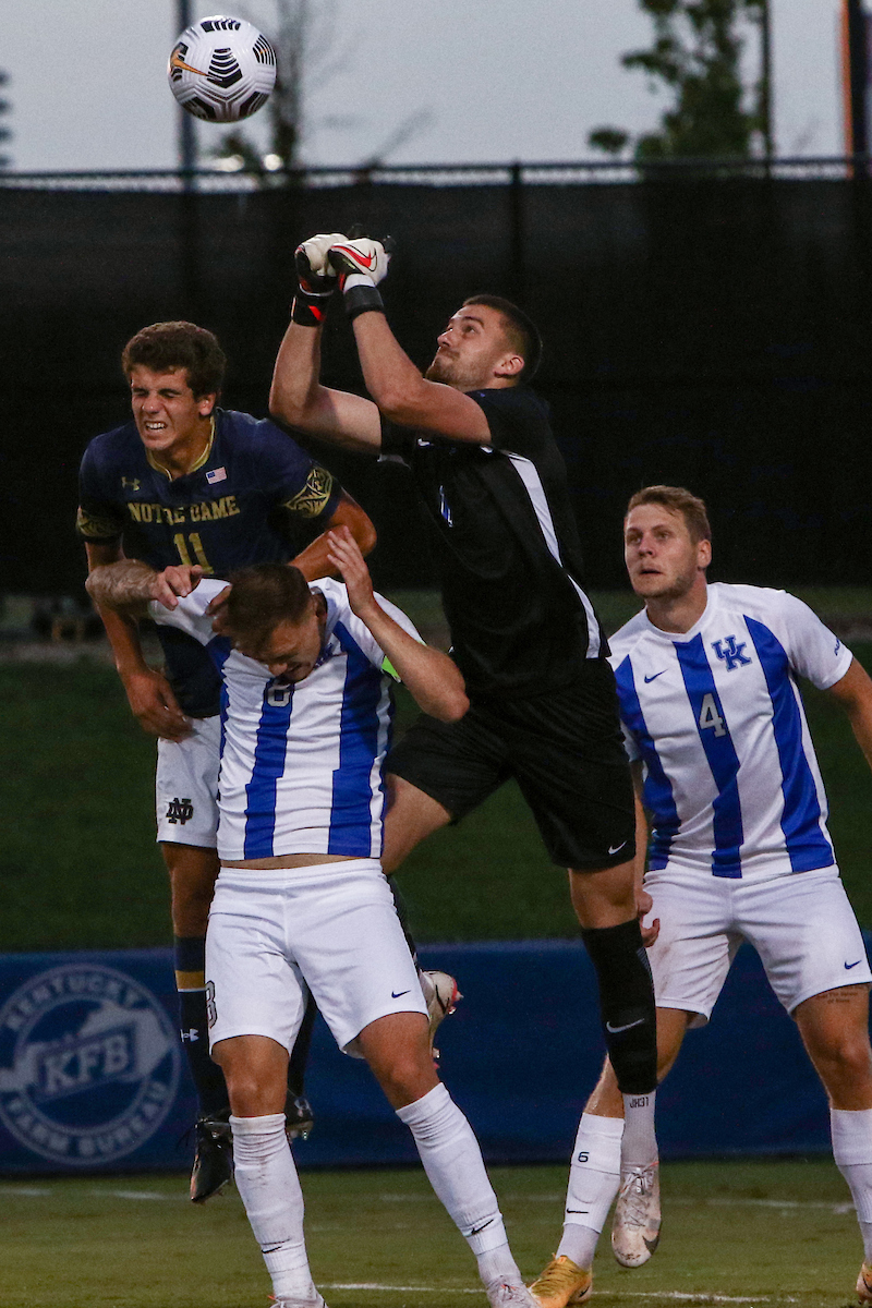Jan Hoffelner.

Kentucky beats Notre Dame 1 - 0.

Photo by Sarah Caputi | UK Athletics