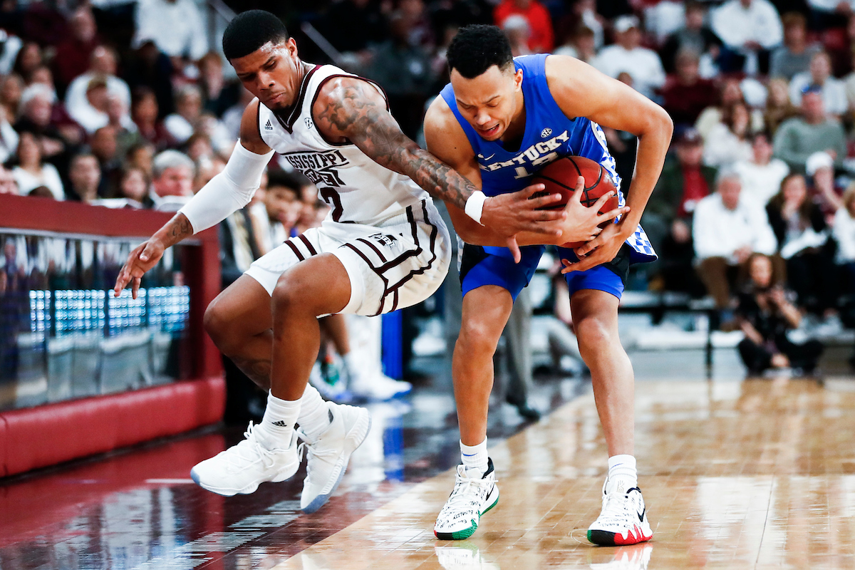 Jemarl Baker.

Kentucky beat Mississippi State 71-67 at Humphrey Coliseum in Starkville, MS.

Photo by Chet White | UK Athletics