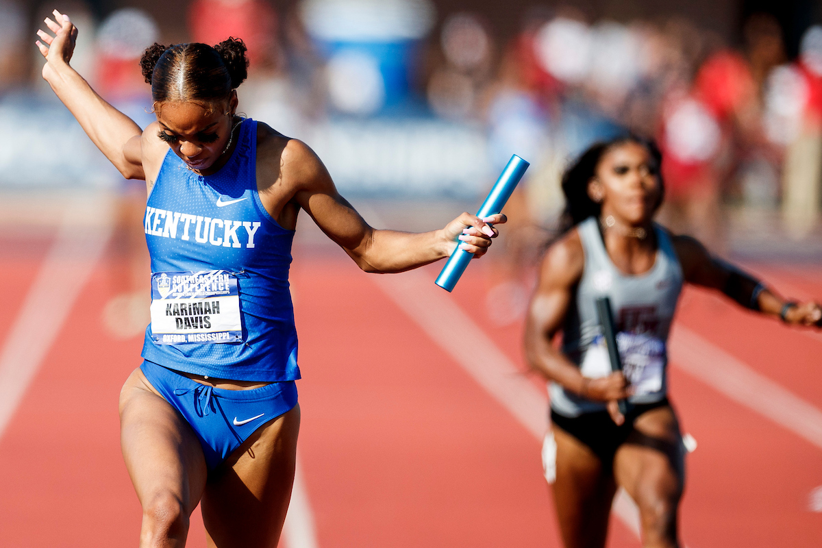 Karimah Davis.

SEC Outdoor Track and Field Championships Day 3.

Photo by Chet White | UK Athletics