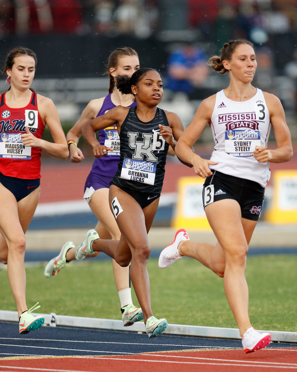Bryanna Lucas. 

SEC Outdoor Track and Field Championships Day 1.

Photo by Elliott Hess | UK Athletics