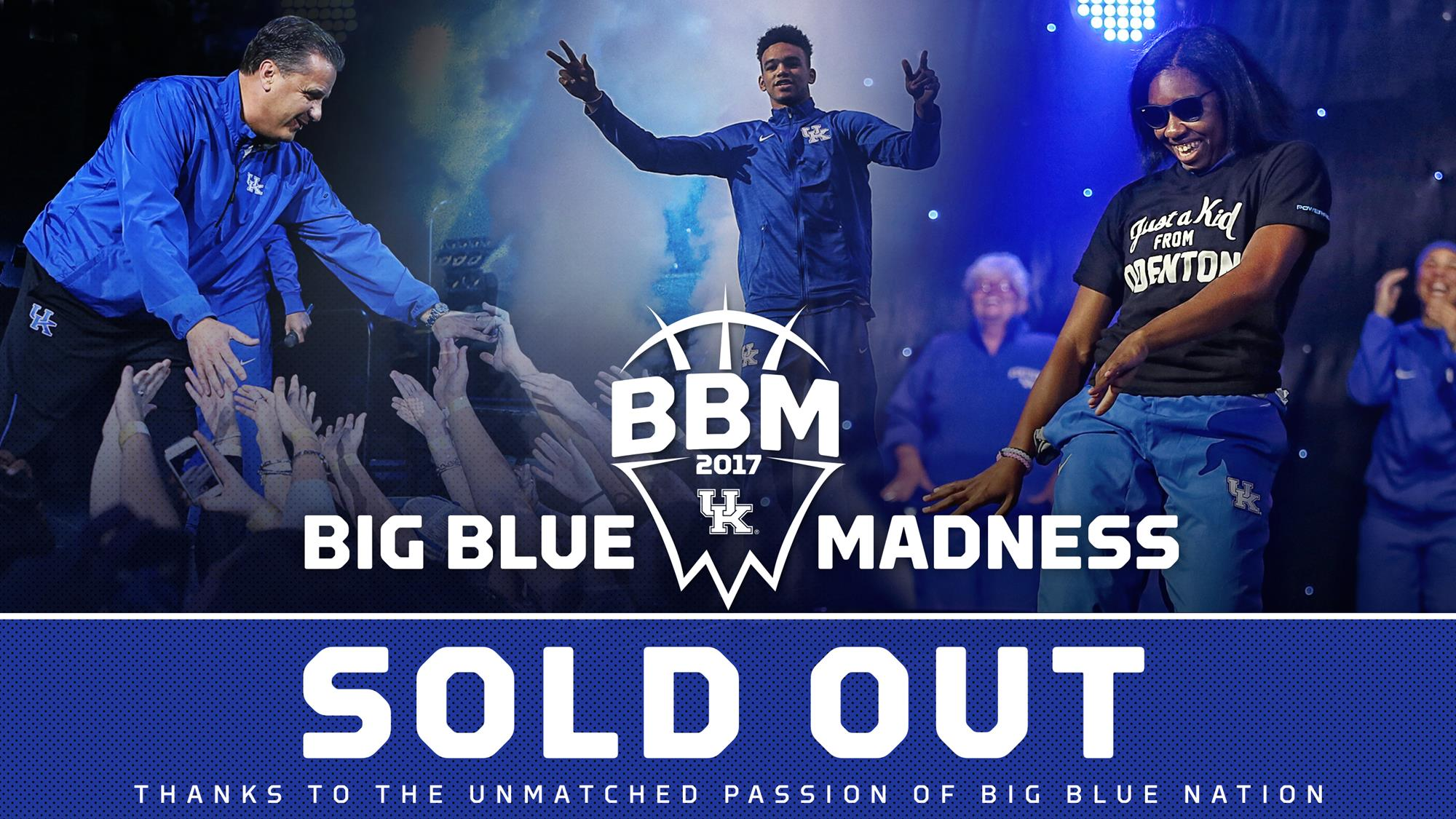 Big Blue Madness Tickets Sold Out