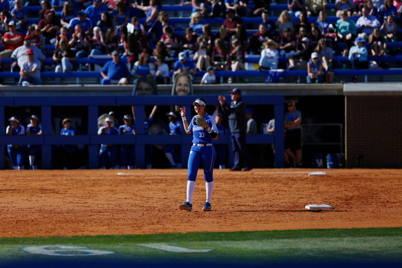 Alex Martens.

University of Kentucky softball vs. Auburn on Senior Day. Game 1.

Photo by Quinn Foster | UK Athletics