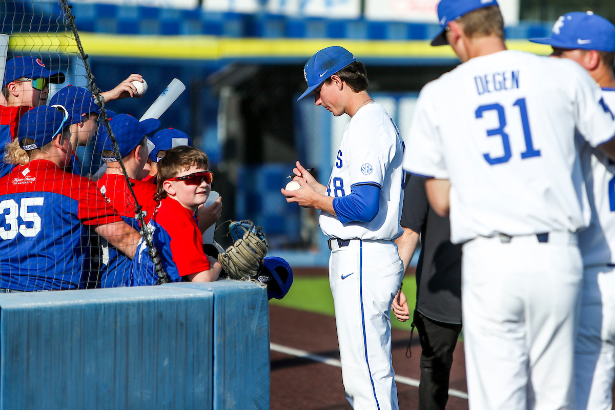 Zack Lee.

Kentucky loses to Vanderbilt 0-8.

Photo by Sarah Caputi | UK Athletics