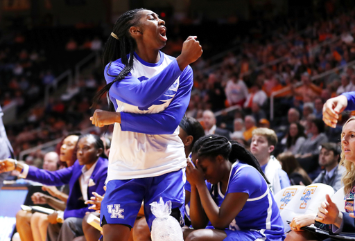 Taylor Murray
The UK Women's Basketball team beats Tennessee 73-71. 

Photo by Britney Howard  | UK Athletics