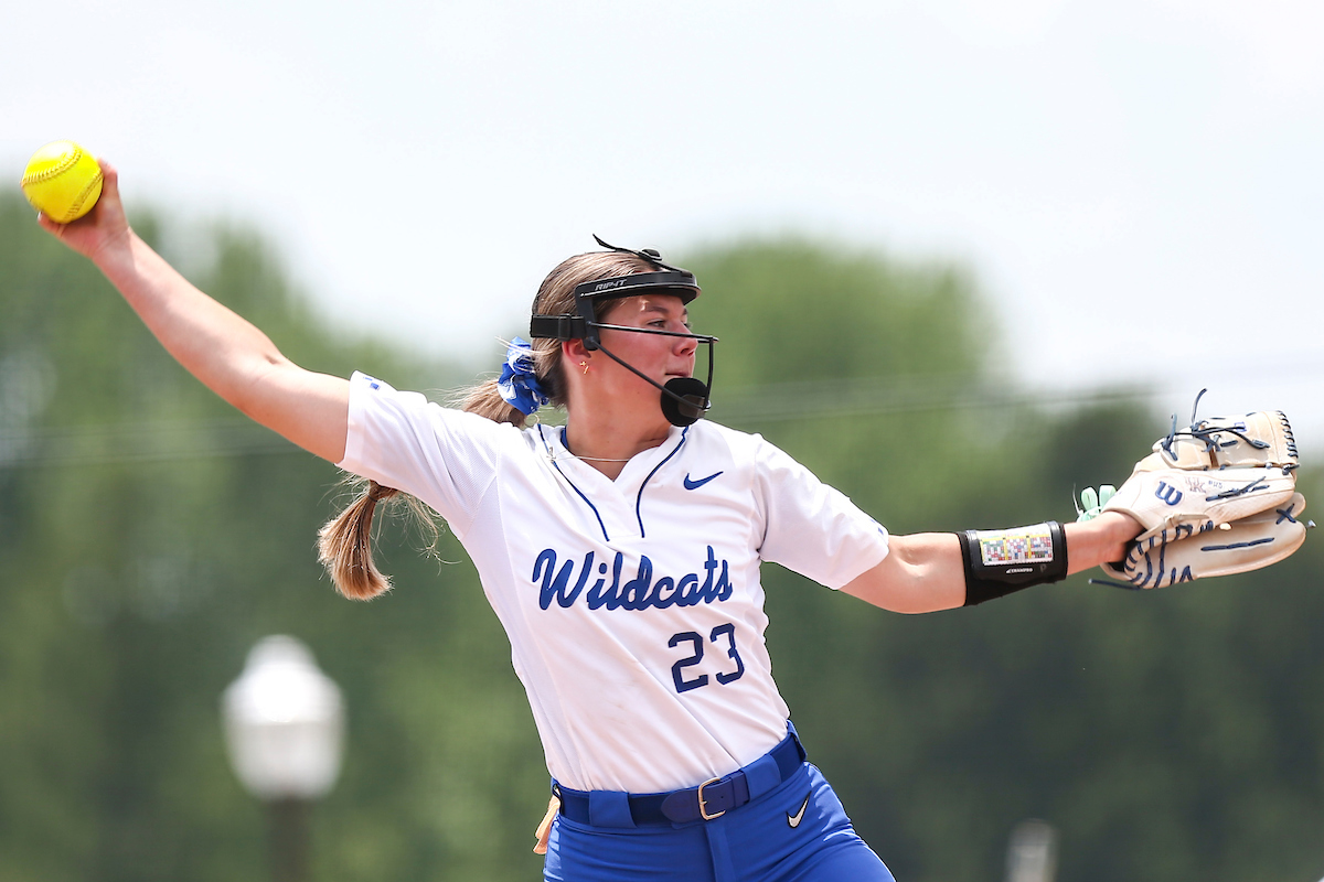 Stephanie Schoonover.Kentucky falls to Virginia Tech 2-9.Photo by Grace Bradley | UK Athletics