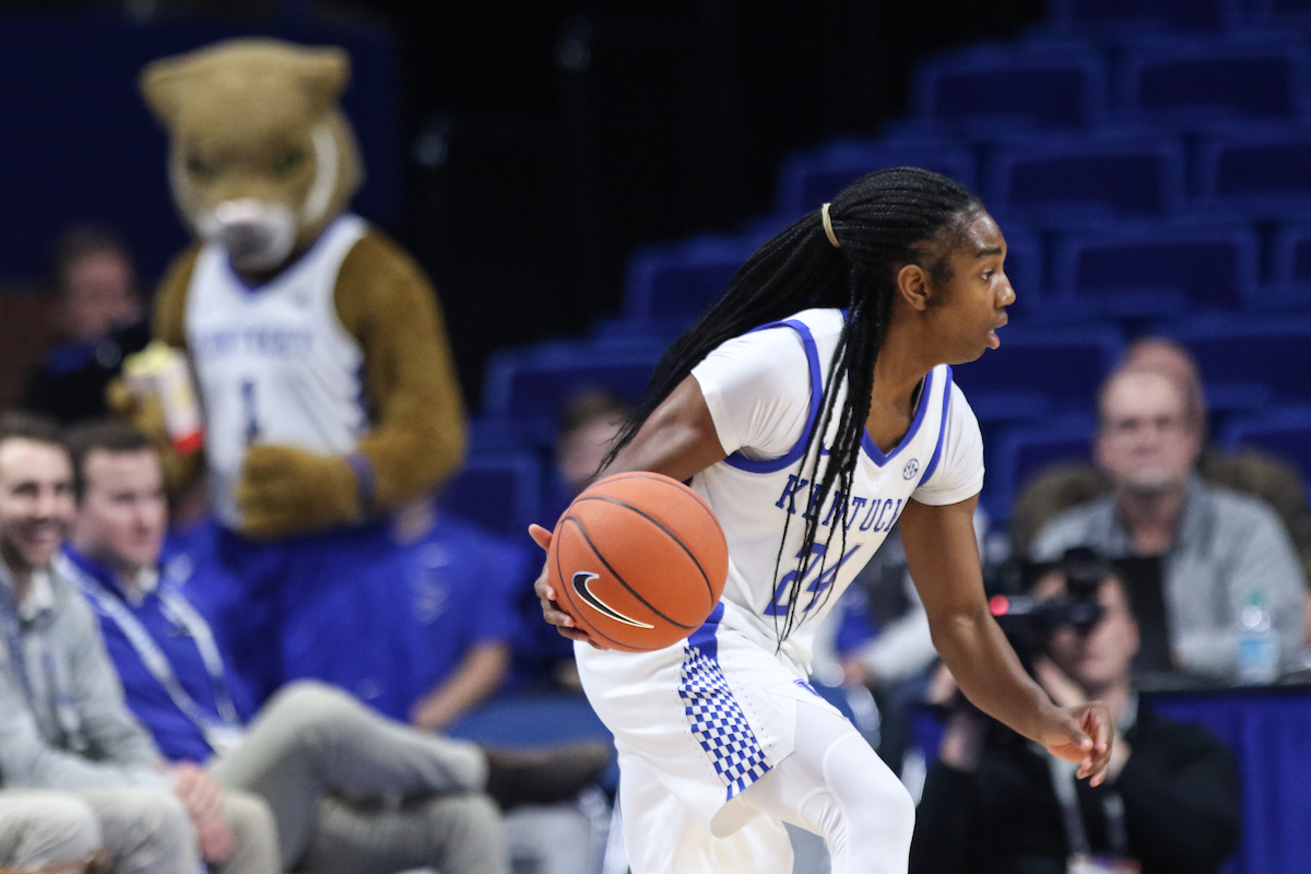 Taylor Murray.

UK women's basketball beat Virginia 63-51 at Rupp Arena on Thursday, November 15th, 2018.

Photo by Eddie Justice | UK Athletics