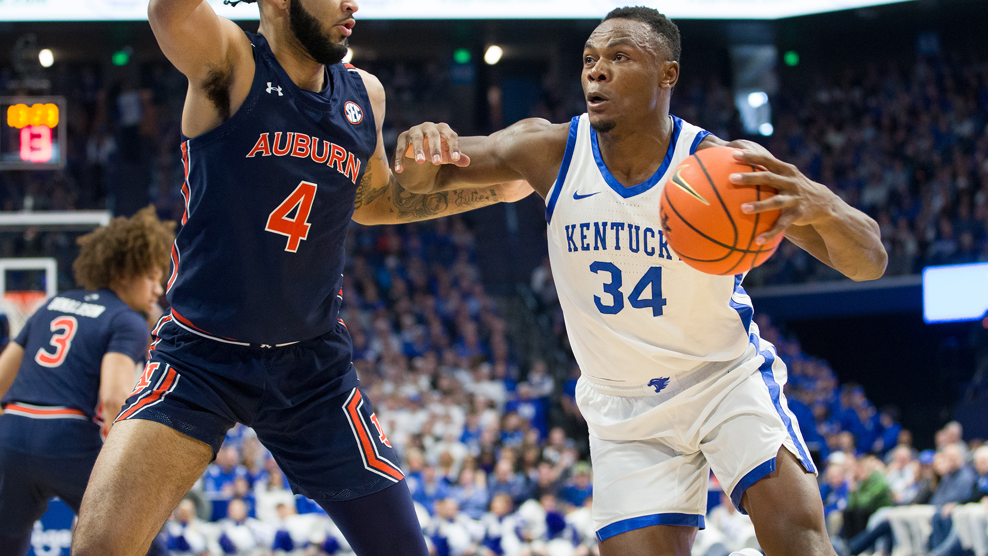 Kentucky Blasts Auburn on Saturday