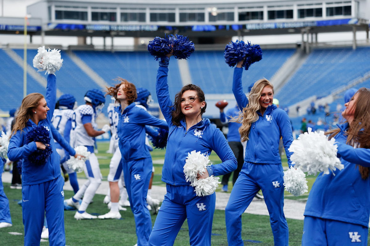 Dance Team.The Blue-White Spring Game.Elliott Hess | UK Athletics