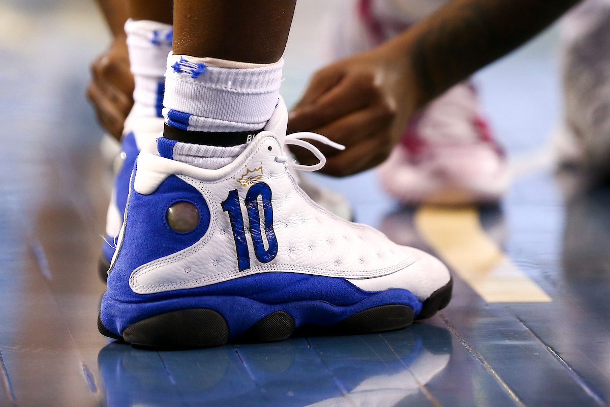 Shoe.

Kentucky loses to South Carolina 59-50.

Photo by Grace Bradley | UK Athletics