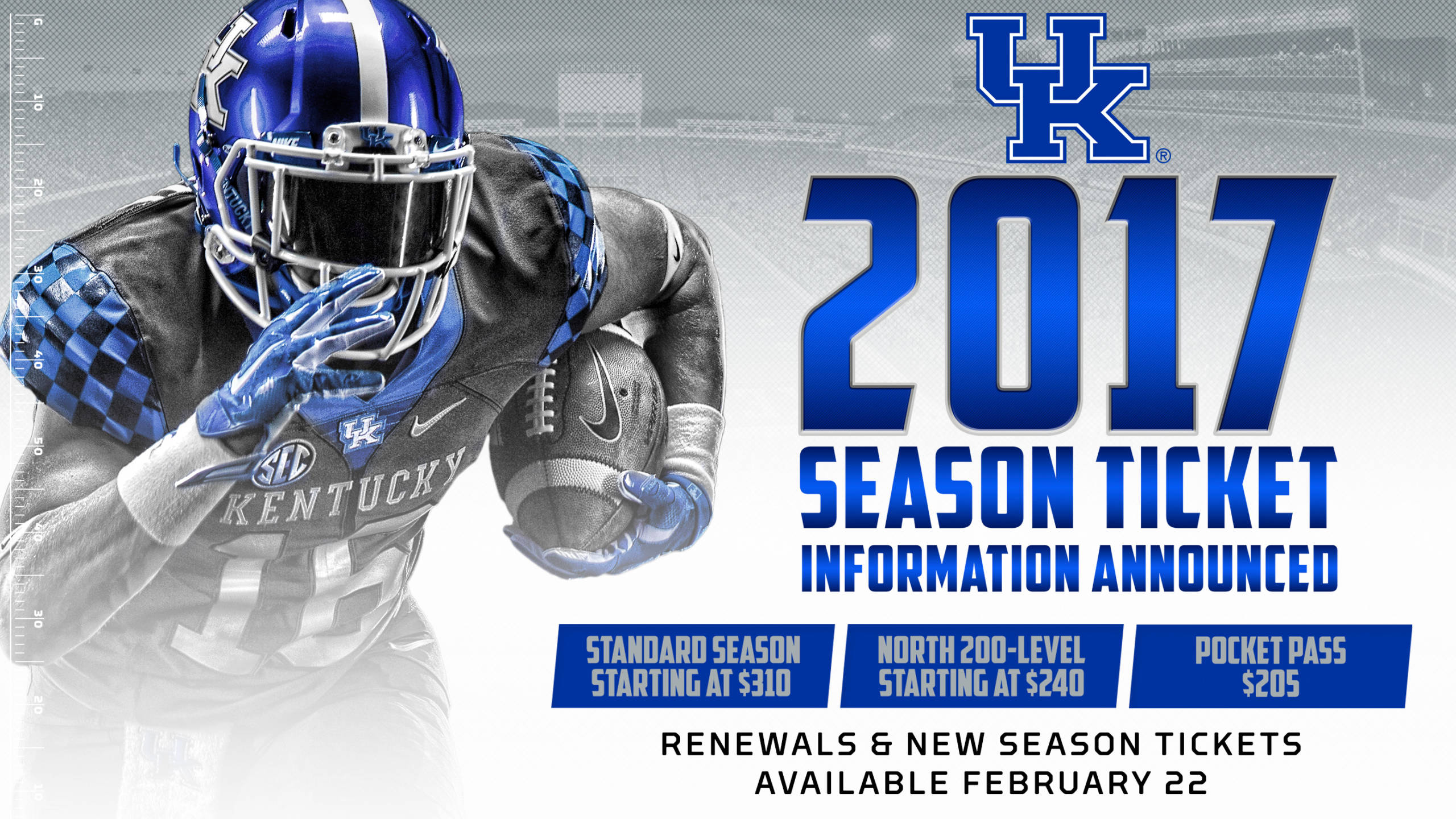 Football Season Ticket, Parking Information Announced